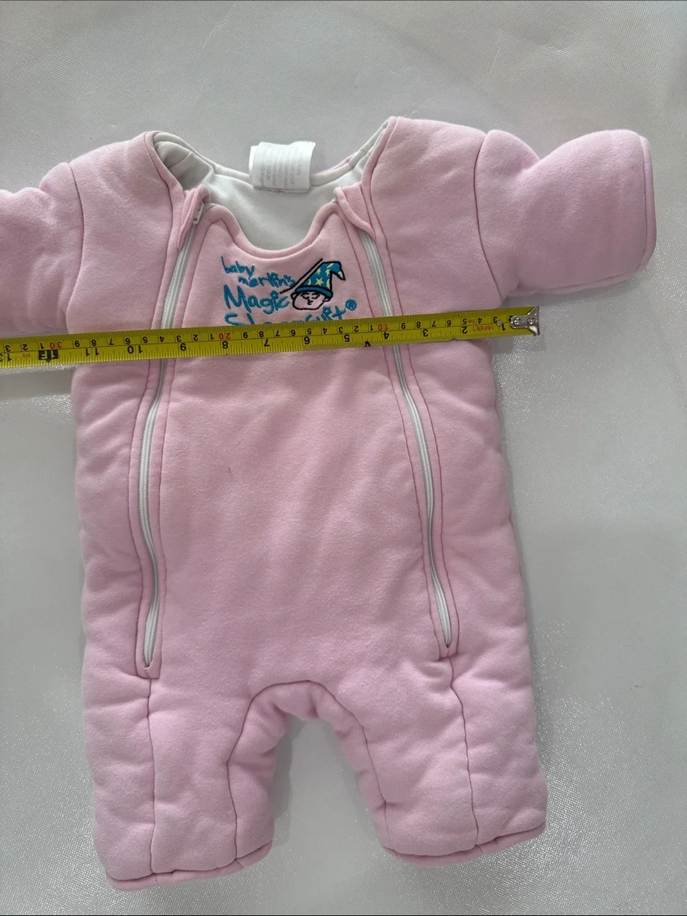 Baby Merlin’s Magic Sleepsuit Pink Cotton Baby Sleep Suit Swaddle Transition 3-6